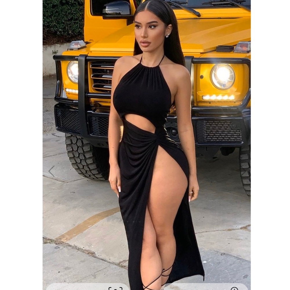 Keeping it high standards maxi dress